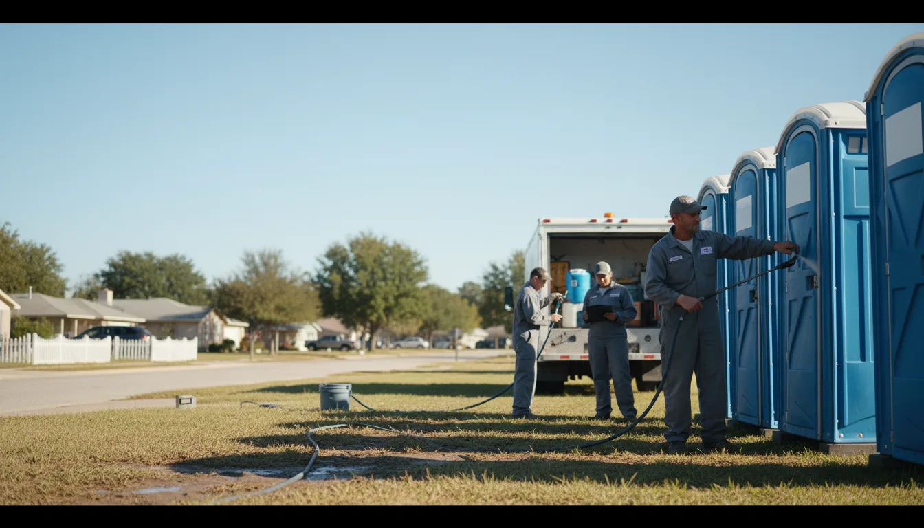 Long-Term Portable Toilet Rental in Aurora, CO near me